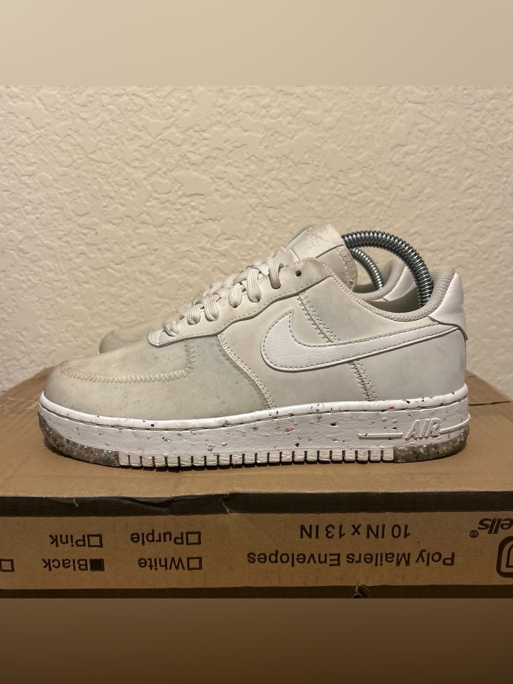 Nike Air Force 1 Low-Top Sneakers - Off White/White